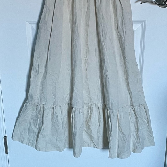 New! GAP Fit & Flare Racerback Midi Dress Size Medium 47852 - Picture 6 of 13